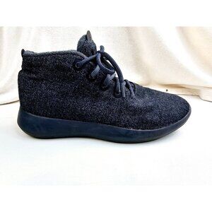 Allbirds Size 12 Men's WRU Wool Runner Mizzle Blue High Lace Fashion Sneakers